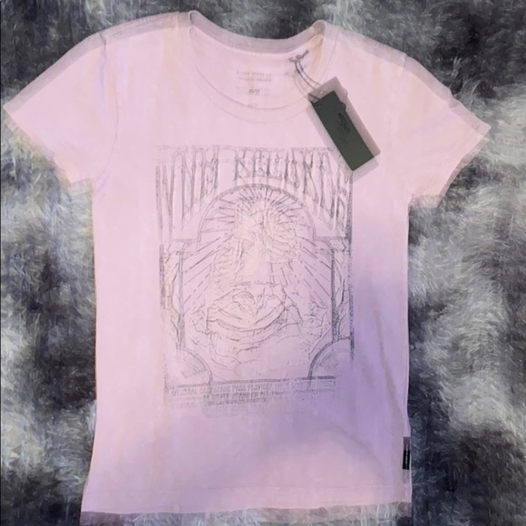 Silver Jeans crew neck T-shirt XS NWT - Picture 5 of 8